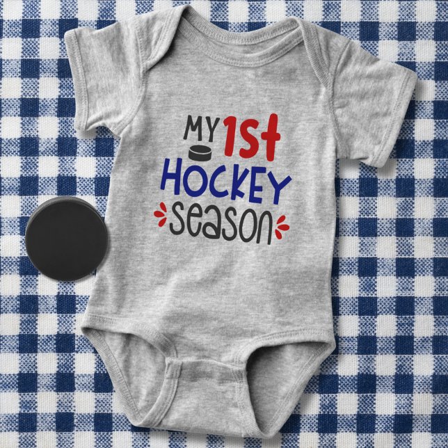 Min första hockey-säsong t shirt (Skapare uppladdad)