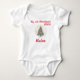 Min första jul 2024, Julafton Baby Gift, Unisex T Shirt