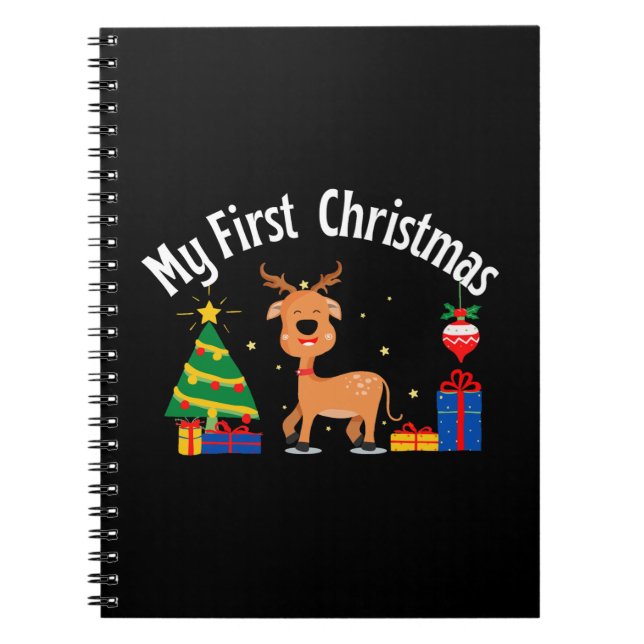 Min första jul anteckningsbok (Framsidan)