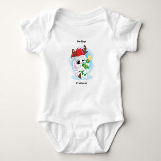 Min första jul Baby Grow Nyfödd jul T Shirt