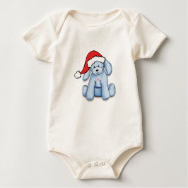 "Min första jul" baby-kostym med söt valp T Shirt