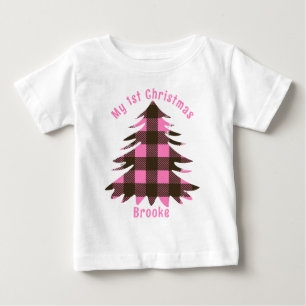 Min första jul baby Namn T Shirt