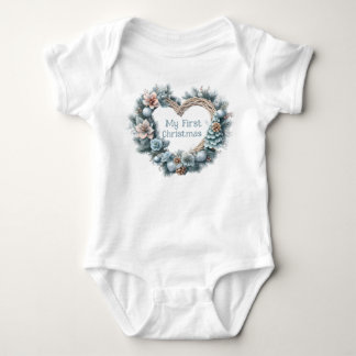 Min första jul - Blommigtens andetag - T Shirt