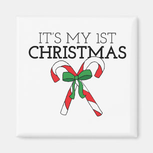Min första jul första Helgdag med Baby Magnet