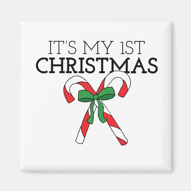 Min första jul första Helgdag med Baby Magnet (Framsidan)