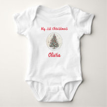 Min första jul, Julafton Baby Gift, Unisex