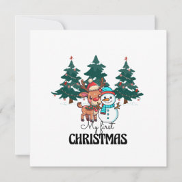 Min första jul kort