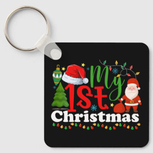 Min första jul nyckelring