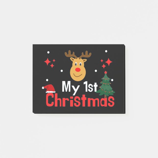 Min första jul post-it block (Framsida)