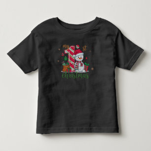 Min första jul Snögubbe T Shirt