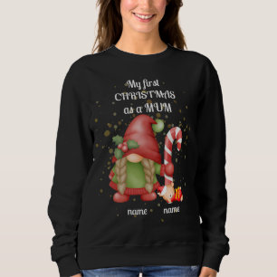 "Min första jul som en MORSA"-gnomskjorta. T Shirt