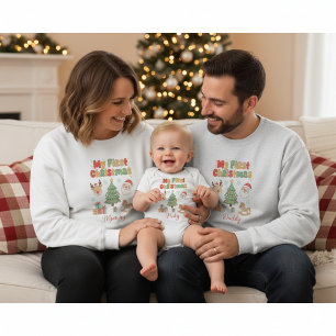 Min första jul som Mamma Söt Ny Mamma Present T Shirt