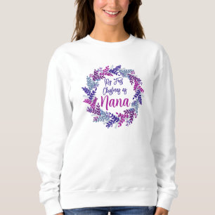 Min första jul som Nana Lila Wand T Shirt
