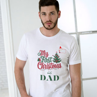 Min första jul som Pappa-familj T Shirt