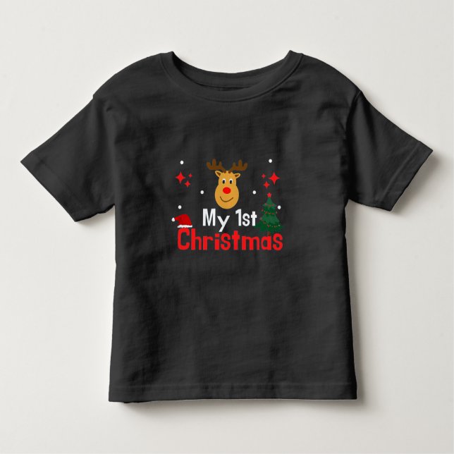 Min första jul t shirt (Framsida)