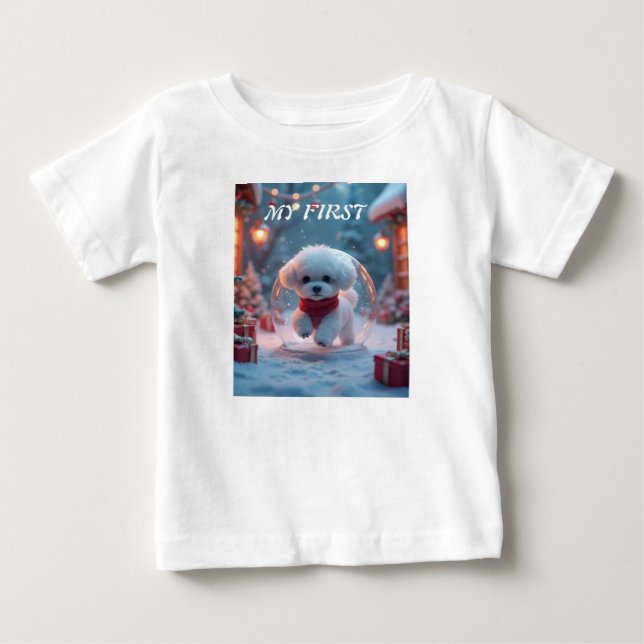 Min första jul t shirt (Framsida)