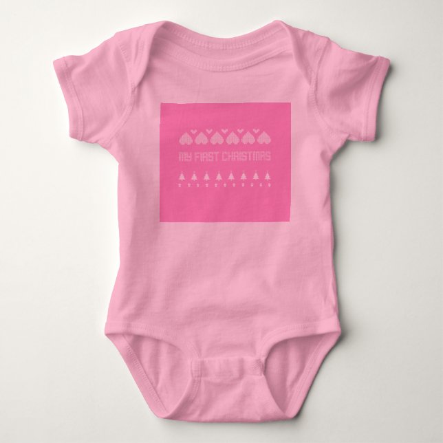 Min första jul t shirt (Framsida)