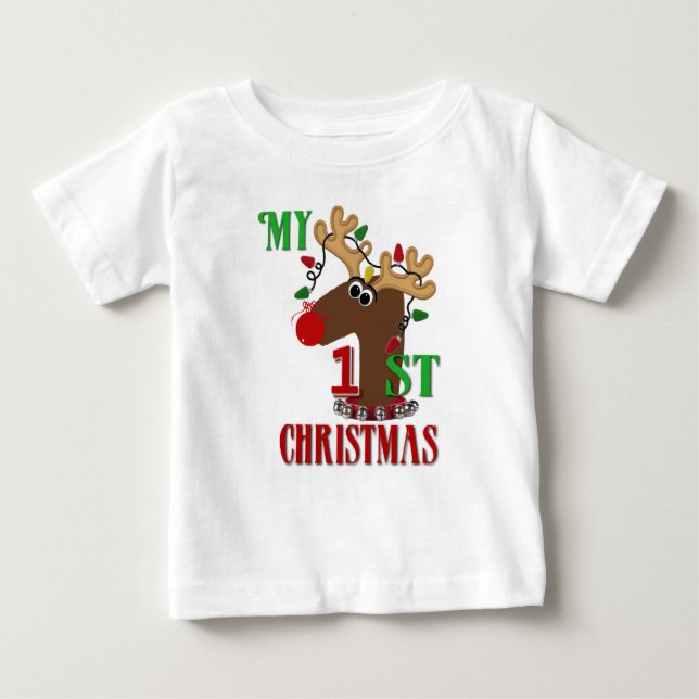 Min första jul T-Shirt (Framsida)