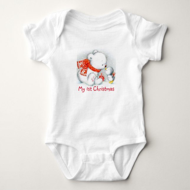 Min första jul tee shirt (Framsida)