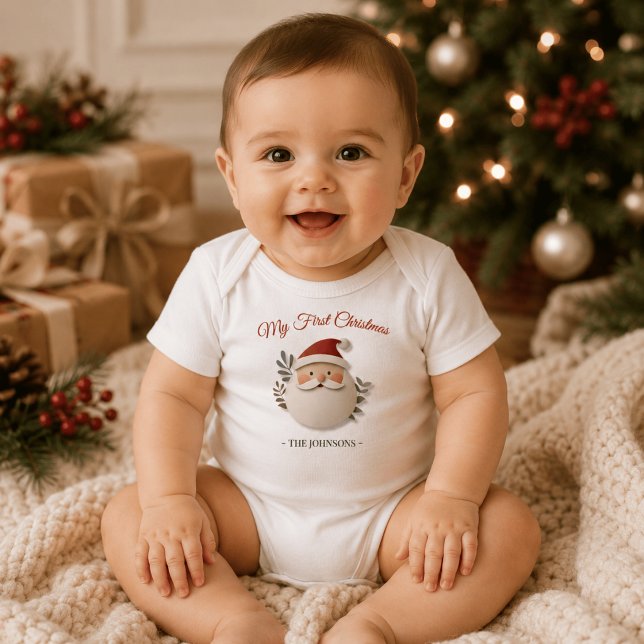 Min första jul tomte – Personlig  T Shirt (Skapare uppladdad)