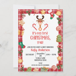 Min första jul Y:s alla möte och Greet Inbjudningar