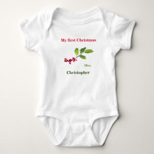 Min första julårshusbär, T-Shirt, namn T Shirt