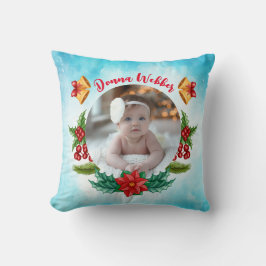 Min första julblå kudde