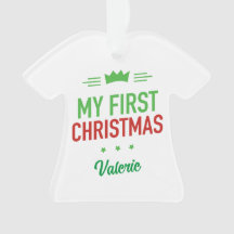 Min första julgransprydnad