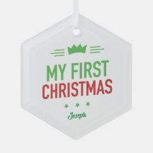 Min första julgransprydnad