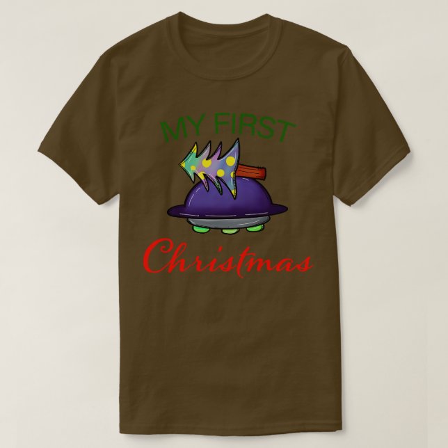 Min första julklapp 3 t shirt (Design framsida)