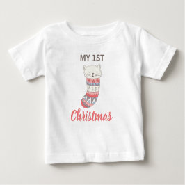 Min första julklapp Kattunge i Stocken T Shirt