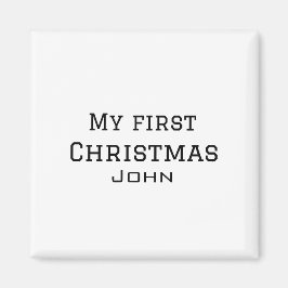 Min första julklapp lägger till namn maskulin mana magnet