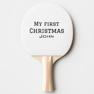 Min första julklapp lägger till namn maskulin mana pingisracket