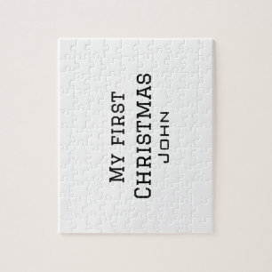 Min första julklapp lägger till namn maskulin mana pussel