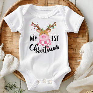 Min första julklapp Reindeer Flicka T Shirt