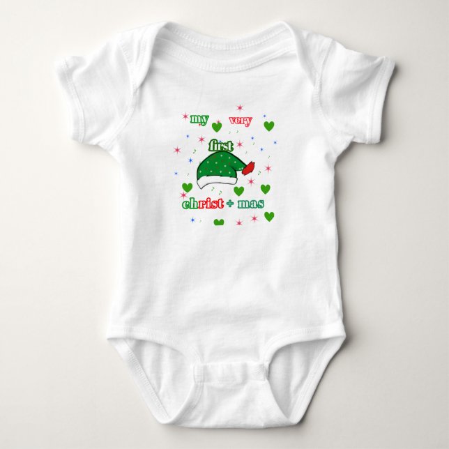 Min första julklapp t shirt (Framsida)