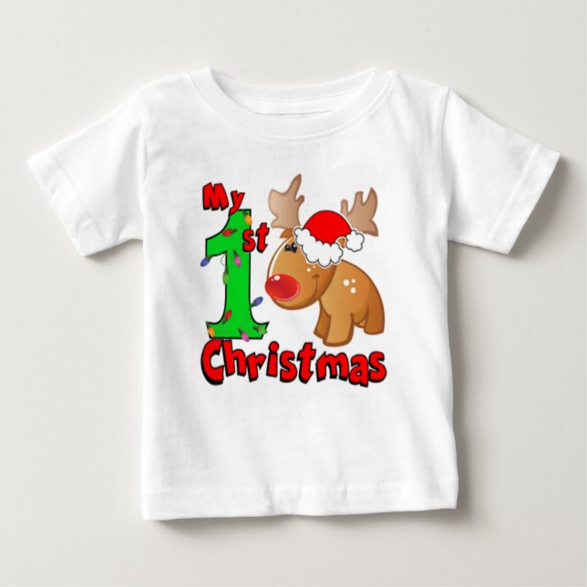 Min första julklapp t-shirt (Framsida)