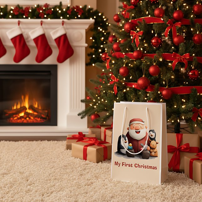 Min första julklapp, tomten och djuren (Skapare uppladdad)