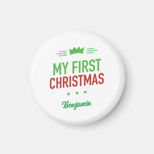 Min första julmagnet magnet