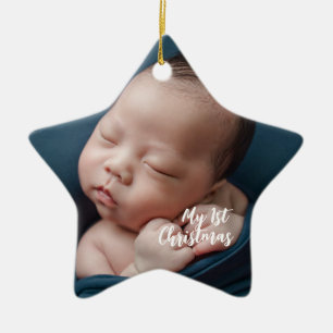 Min första julprydnad julgransprydnad keramik