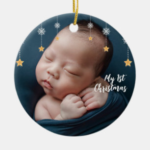 Min första julprydnad julgransprydnad keramik