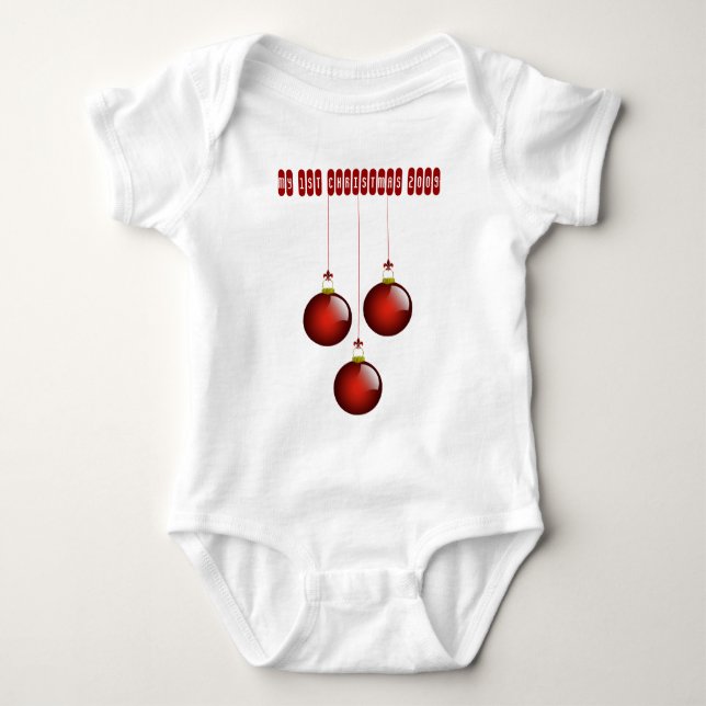 Min första julskjorta, Baby T-shirt (Framsida)