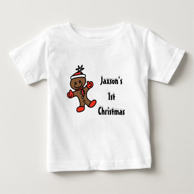 Min första julskjorta, Baby T-shirt (Framsida)