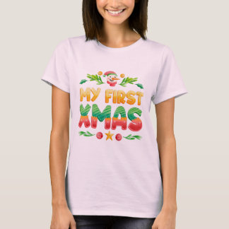 Min första julskjorta Julafton T Shirt