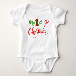 Min första julsöta Helgdag Lollipop Gift T Shirt