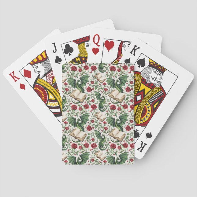 Min Första Kärlek - Drakar och Böcker Casinokort (Baksidan)