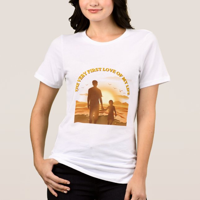 Min första kärlek i mitt liv t shirt (Framsida)
