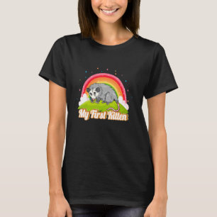 Min första Kitten Opossum T Shirt