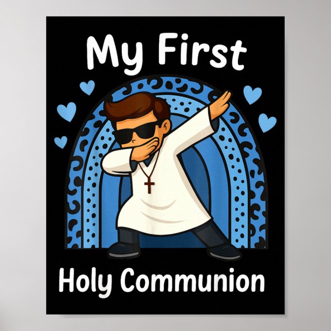 Min första kommunion poster (Framsidan)