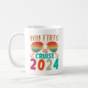 Min första kryssning 2024-familjens Vacation Cruis Kaffemugg